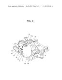 Fuel Tank Affixing Structure for Construction Machine diagram and image