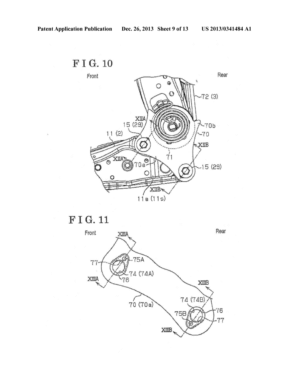 VIBRATION PROOF STRUCTURE OF SEAT APPARATUS FOR VEHICLE - diagram, schematic, and image 10