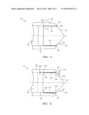 CHANNELED SPRING SEAL FOR SEALING AN AIR GAP BETWEEN MOVING PLATES diagram and image