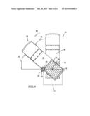 TRAVEL TRAILER HAVING IMPROVED TURNING RADIUS diagram and image