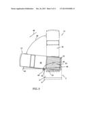 TRAVEL TRAILER HAVING IMPROVED TURNING RADIUS diagram and image