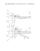 TOOL FOR DRAWING A SLEEVE ONTO FLANGES AND REMOVING SAID SLEEVE FROM     FLANGES, POSITIONING DEVICE, TOOL ARRANGEMENT AND METHOD diagram and image