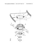 FUEL INJECTOR BEARING PLATE ASSEMBLY AND SWIRLER ASSEMBLY diagram and image