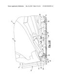 STOWABLE SEATING ARRANGEMENT FOR A VEHICLE diagram and image