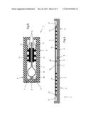 DISPLAY SYSTEM HAVING A CONTINUOUS FLEXIBLE DISPLAY WITH DISPLAY SUPPORTS diagram and image