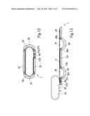 DISPLAY SYSTEM HAVING A CONTINUOUS FLEXIBLE DISPLAY WITH DISPLAY SUPPORTS diagram and image