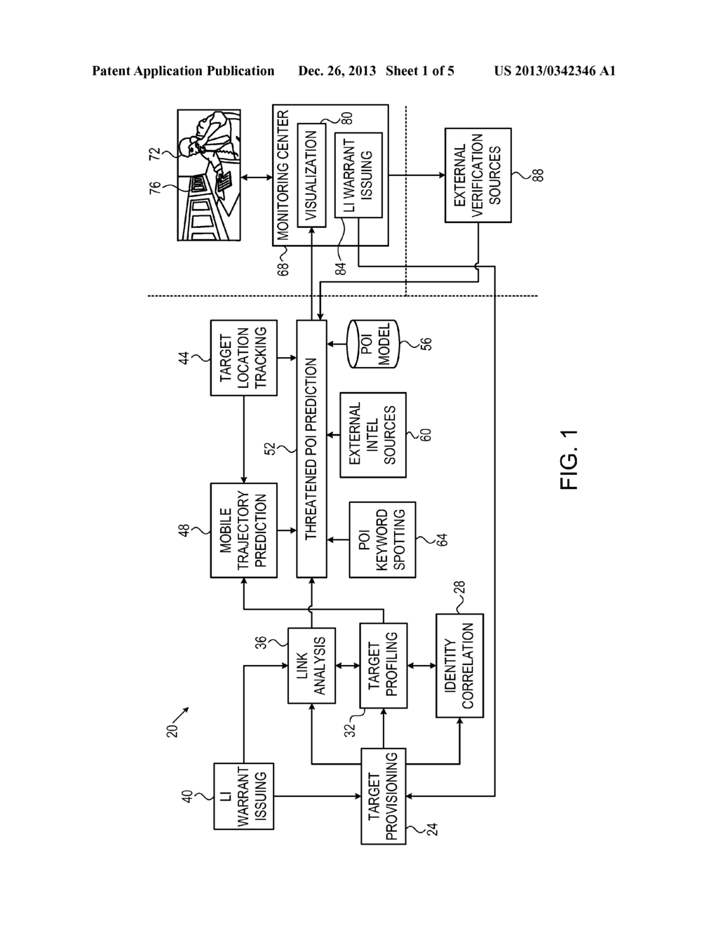 SYSTEM AND METHOD FOR PREDICTION OF THREATENED POINTS OF INTEREST - diagram, schematic, and image 02