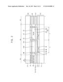 SUBSTRATE HAVING FLUID DAM ADAPTED FOR USE AN ELECTRO WETTING DISPLAY     DEVICE diagram and image