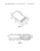 Apparatus Pertaining to a Deployable Keyboard and Corresponding Bottom     Surface diagram and image