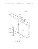 SUPPORT MECHANISM AND ELECTRONIC DEVICE USING SAME diagram and image