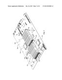 THERMAL TRANSFER STRUCTURES COUPLING ELECTRONICS CARD(S) TO COOLANT-COOLED     STRUCTURE(S) diagram and image