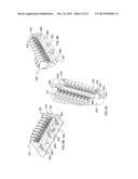 THERMAL TRANSFER STRUCTURES COUPLING ELECTRONICS CARD(S) TO COOLANT-COOLED     STRUCTURE(S) diagram and image