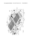 THERMAL TRANSFER STRUCTURES COUPLING ELECTRONICS CARD(S) TO COOLANT-COOLED     STRUCTURE(S) diagram and image