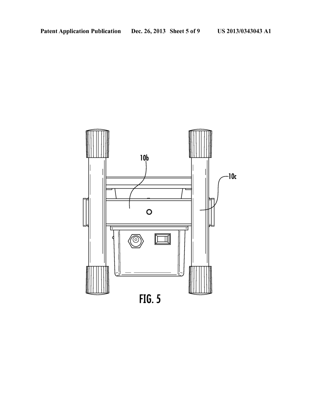 Kind of LED Rechargeable Floodlight - diagram, schematic, and image 06