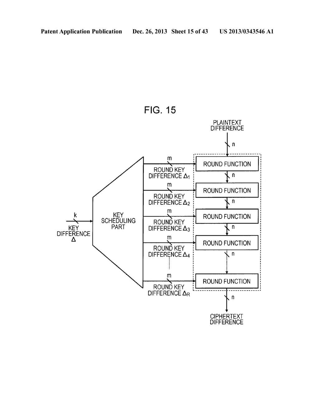 ENCRYPTION PROCESSING DEVICE, ENCRYPTION PROCESSING METHOD, AND PROGRAMME - diagram, schematic, and image 16