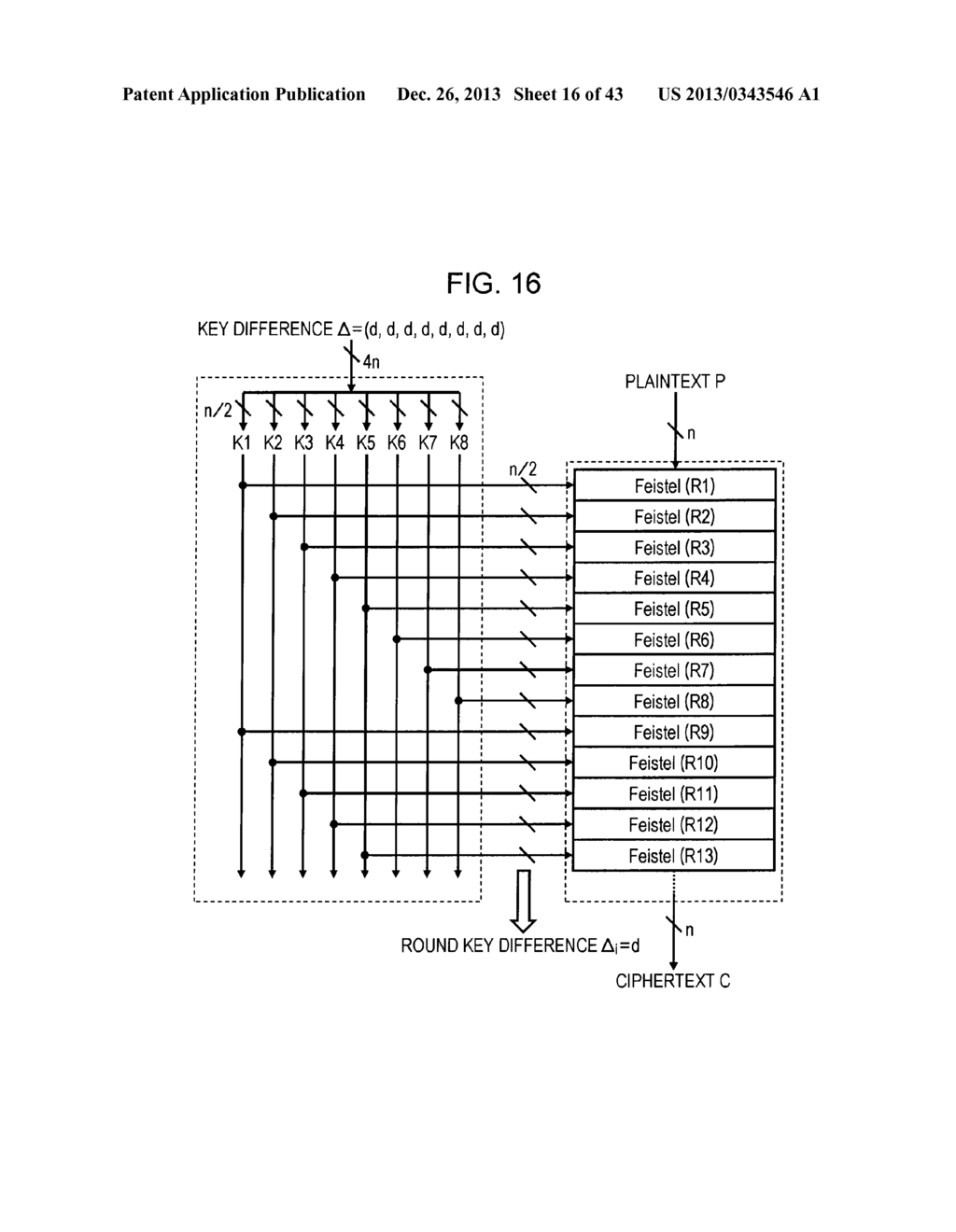 ENCRYPTION PROCESSING DEVICE, ENCRYPTION PROCESSING METHOD, AND PROGRAMME - diagram, schematic, and image 17