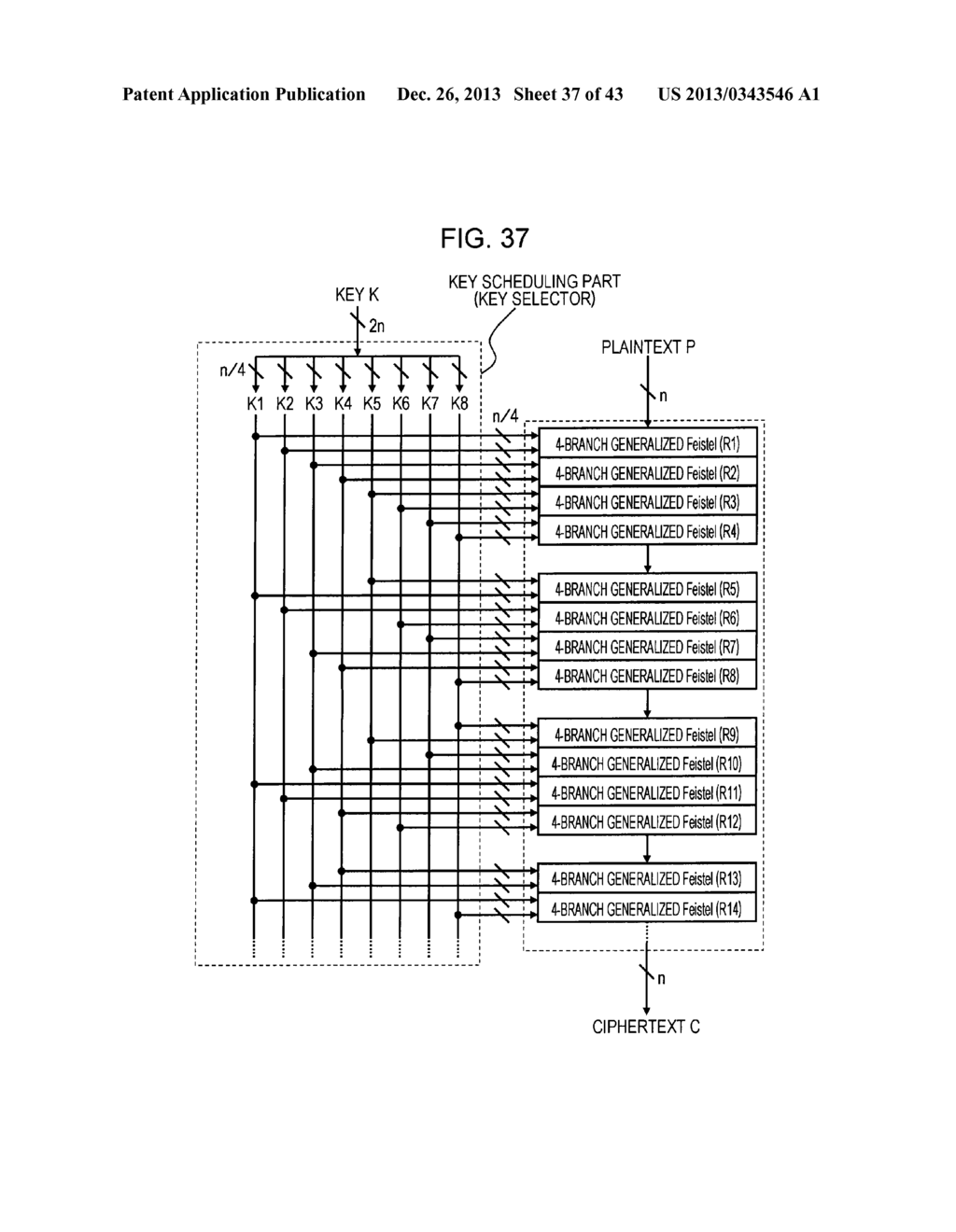 ENCRYPTION PROCESSING DEVICE, ENCRYPTION PROCESSING METHOD, AND PROGRAMME - diagram, schematic, and image 38