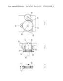 MECHANISM FOR ADJUSTING THE ROTATION DIRECTION AND SPEED OF AN INNER RING     AND AN OUTER RING OF A ROTARY BEARING diagram and image