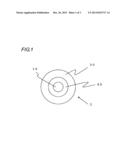 COATED OPTICAL FIBER diagram and image