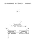 CONTENT SUPPLYING SYSTEM WHICH USES SPATIAL LIGHT TRANSMISSION diagram and image