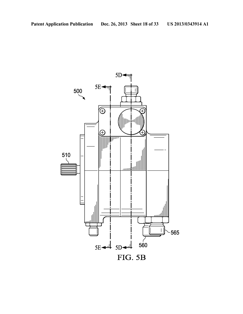 VARIABLE RADIAL FLUID DEVICE WITH DIFFERENTIAL PISTON CONTROL - diagram, schematic, and image 19