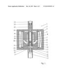 PRESSURE-REGULATING RECIPROCATING-PISTON PUMP HAVING A MAGNET DRIVE diagram and image