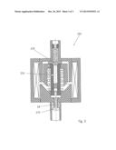 PRESSURE-REGULATING RECIPROCATING-PISTON PUMP HAVING A MAGNET DRIVE diagram and image