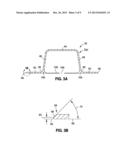 Composite Hat Stiffener, Composite Hat-Stiffened Pressure Webs, and     Methods of Making the Same diagram and image