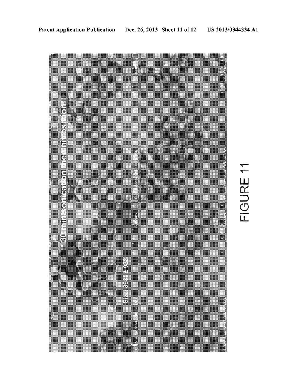 NITRIC OXIDE-RELEASING S-NITROSOTHIOL-MODIFIED SILICA PARTICLES AND     METHODS OF MAKING THE SAME - diagram, schematic, and image 12