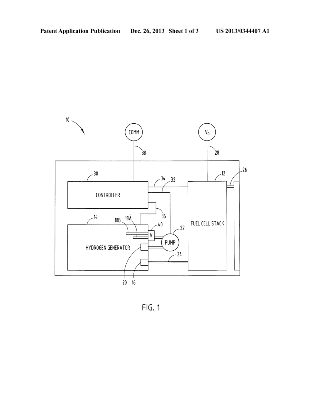 Hydrogen Generator and Method of Controlling Reaction - diagram, schematic, and image 02