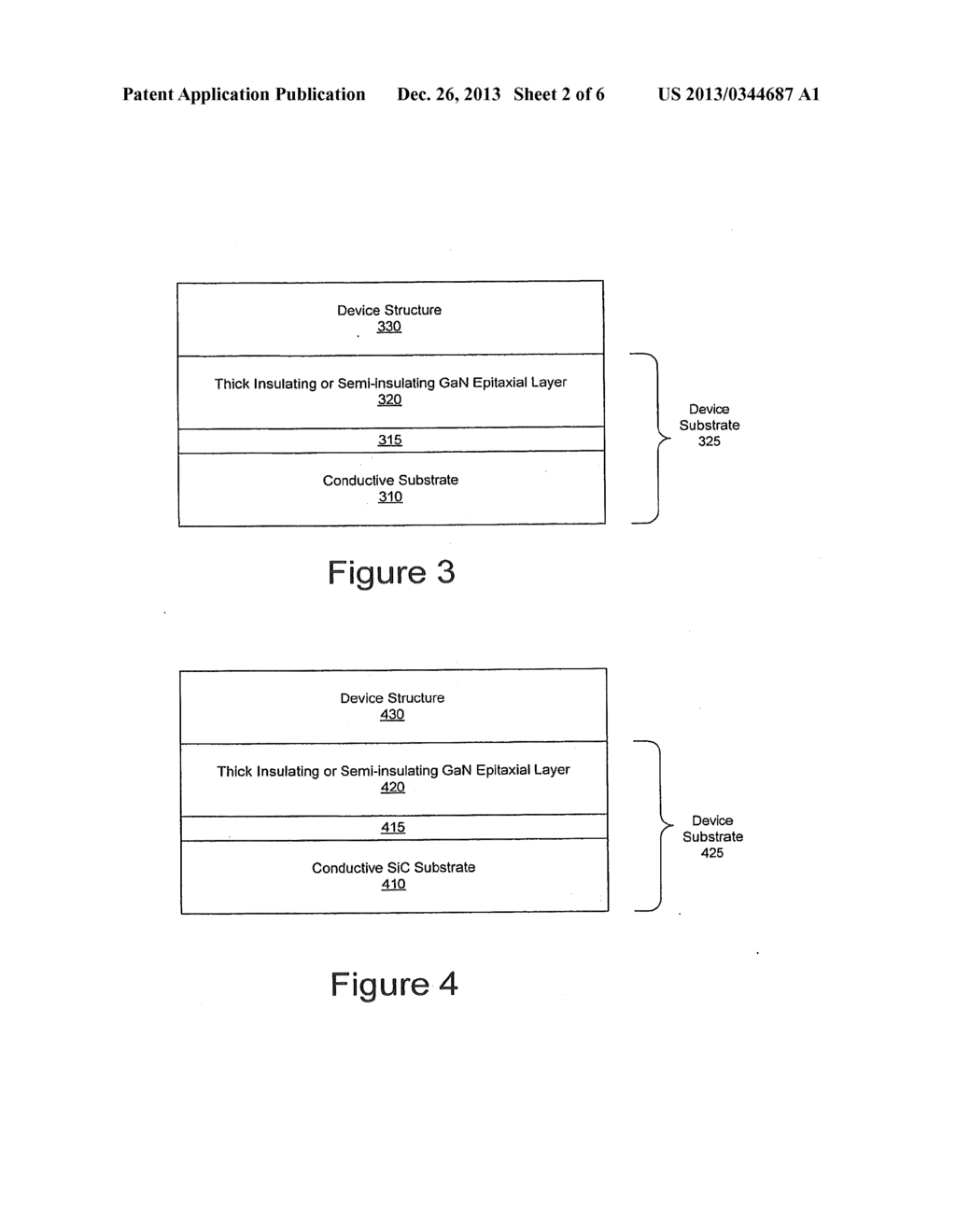 Methods of Fabricating Thick Semi-Insulating or Insulating Epitaxial     Gallium Nitride Layers - diagram, schematic, and image 03