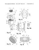 POLYAXIAL BONE ANCHORING DEVICE diagram and image