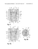 POLYAXIAL BONE ANCHORING DEVICE diagram and image