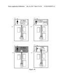 NAVIGATION APPLICATION WITH ADAPTIVE DISPLAY OF GRAPHICAL DIRECTIONAL     INDICATORS diagram and image