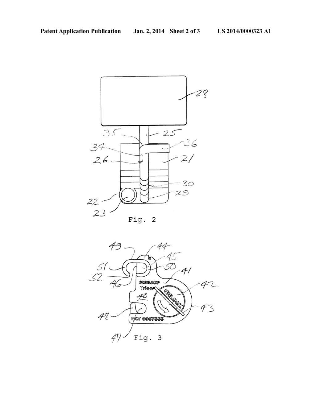 Security Hook for Product Display - diagram, schematic, and image 03