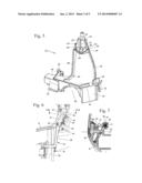 Power tool with Bowden cable diagram and image