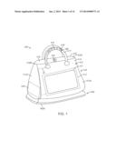 CARRY BAG APPARATUS CONFIGURED FOR MODULAR CHARGING diagram and image