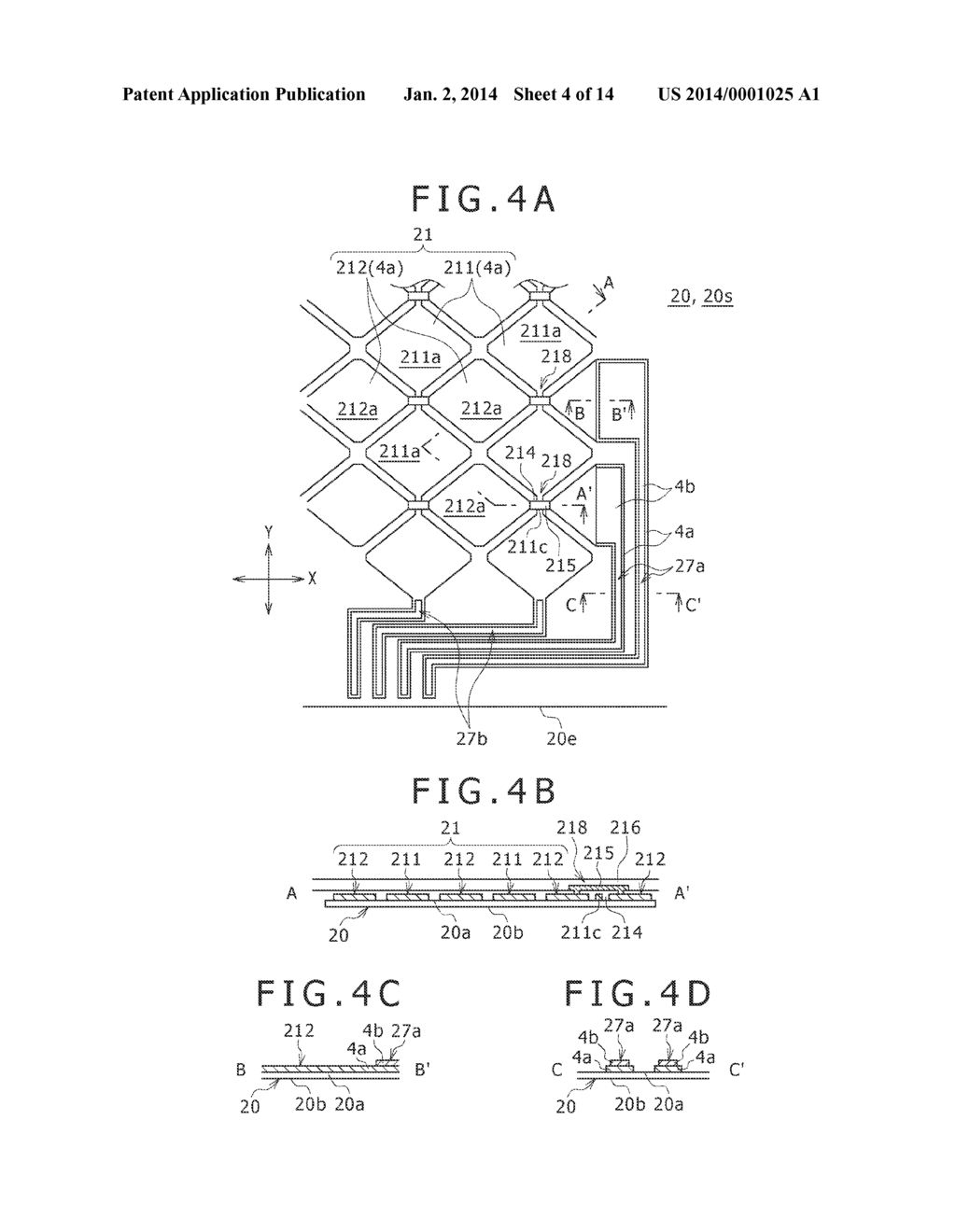 ELECTROSTATIC CAPACITANCE TYPE INPUT APPARATUS AND DISPLAY APPARATUS WITH     INPUT FUNCTION INCLUDING THE SAME - diagram, schematic, and image 05