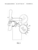 ON-TAP ADVERTISING HOLDER AND DISPLAY diagram and image