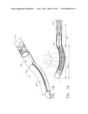 SURGICAL STAPLING DEVICE WITH A CURVED END EFFECTOR diagram and image