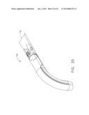 SURGICAL STAPLING DEVICE WITH A CURVED END EFFECTOR diagram and image