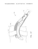 SURGICAL STAPLING DEVICE WITH A CURVED END EFFECTOR diagram and image