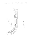 SURGICAL STAPLING DEVICE WITH A CURVED END EFFECTOR diagram and image