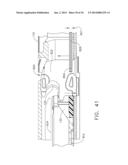 SURGICAL STAPLING DEVICE WITH A CURVED END EFFECTOR diagram and image