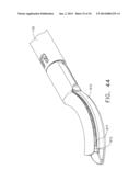 SURGICAL STAPLING DEVICE WITH A CURVED END EFFECTOR diagram and image