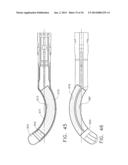 SURGICAL STAPLING DEVICE WITH A CURVED END EFFECTOR diagram and image