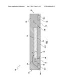 SOLDER FLOW IMPEDING FEATURE ON A LEAD FRAME diagram and image