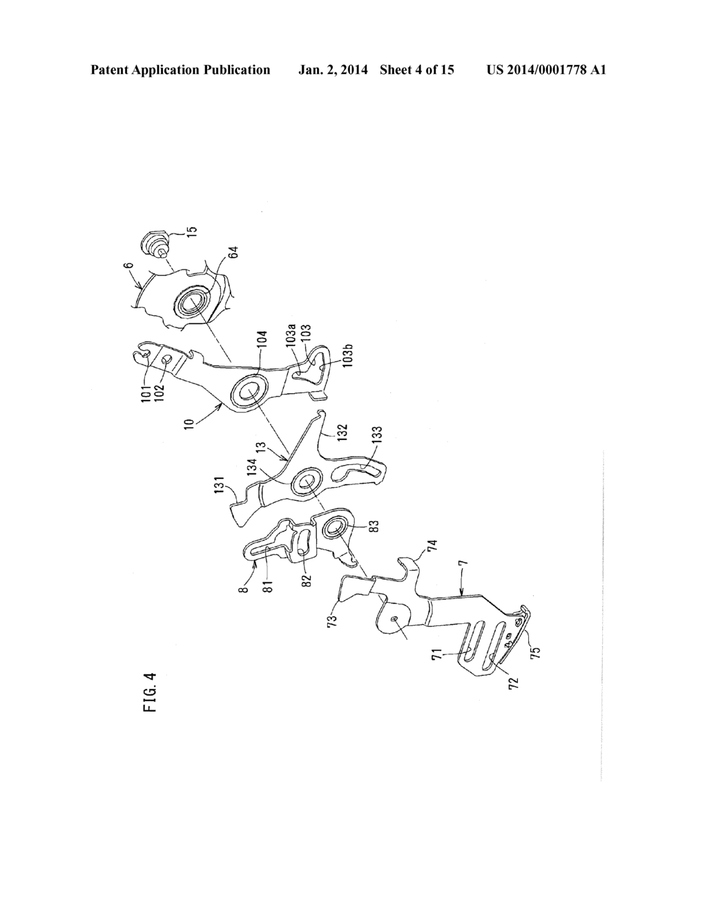 OPERATING DEVICE FOR A VEHICLE DOOR LATCH - diagram, schematic, and image 05