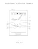 ELECTRONIC DEVICE AND METHOD FOR WRITING MEMOS THEREOF diagram and image