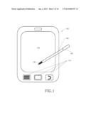 METHOD AND DEVICE FOR HANDLING EVENT INVOCATION USING A STYLUS PEN diagram and image